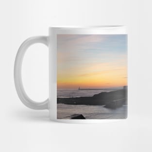 January sunrise at Cullercoats Bay Mug